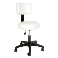 SilhouteTone - Stool - Round with Back Rest